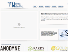 Tablet Screenshot of midwestmedinc.com